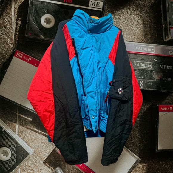 Retro vibrant vintage jacket 90s/80s style - Members Only Brand - Picture 4 of 9